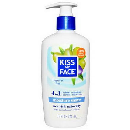 Kiss My Face, Moisture Shave, Fragrance Free 325ml