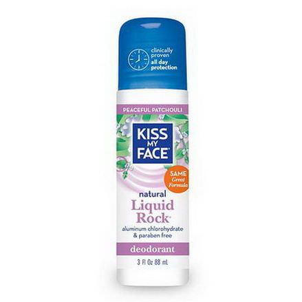 Kiss My Face, Natural Liquid Rock Deodorant, Peaceful Patchouli 88ml