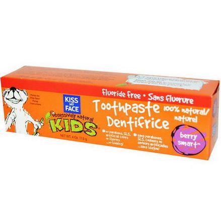 Kiss My Face, Obsessively Natural Kids, Toothpaste, Berry Smart 113g