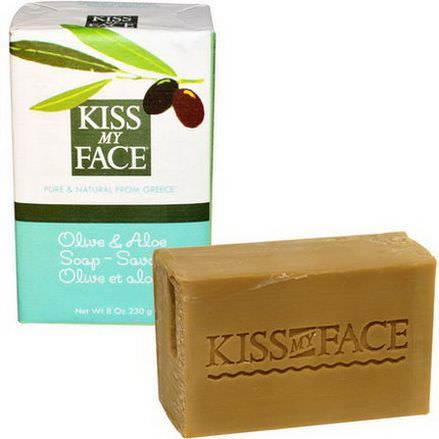 Kiss My Face, Olive&Aloe Soap Bar 230g