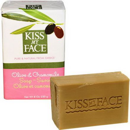 Kiss My Face, Olive&Chamomile Soap Bar 230g