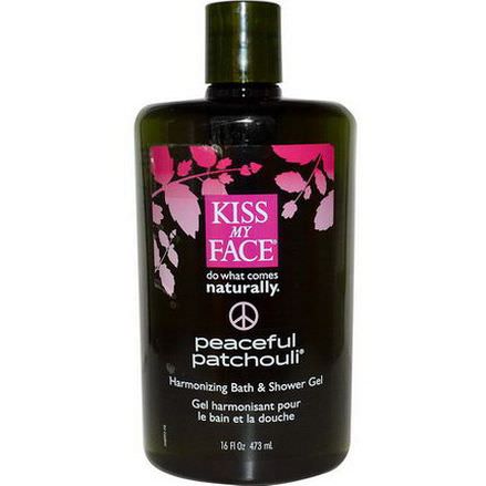Kiss My Face, Peaceful Patchouli, Harmonizing Bath&Shower Gel 473ml
