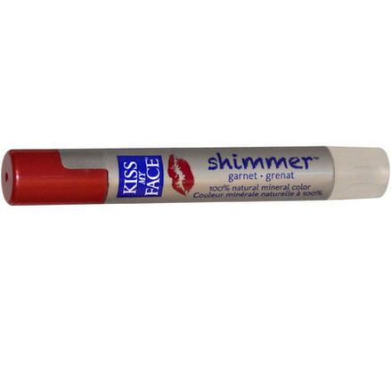 Kiss My Face, Shimmer Lip Tint, Garnet 2.4g