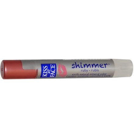 Kiss My Face, Shimmer Lip Tint, Ruby 2.4g