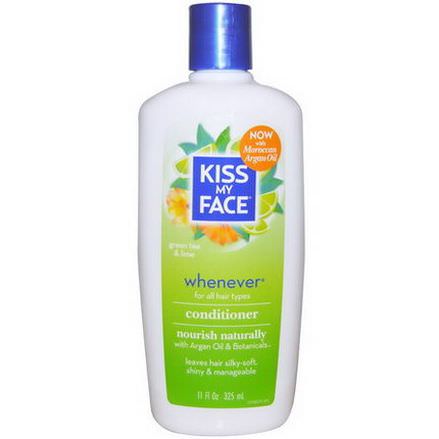 Kiss My Face, Whenever Conditioner, Green Tea&Lime 325ml