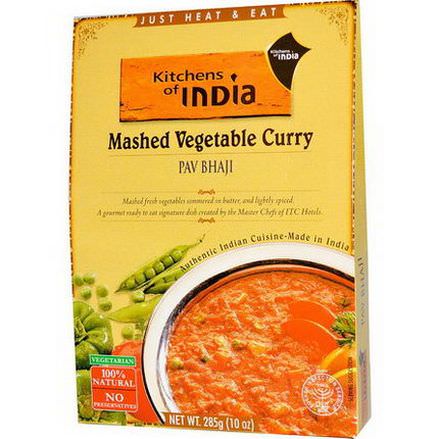 Kitchens of India, Mashed Vegetable Curry, Pav Bhaji 285g