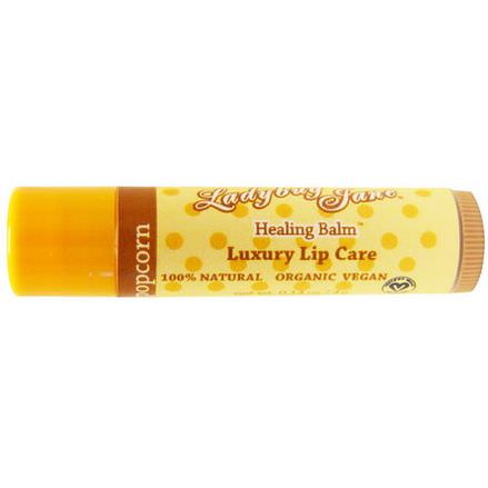 LadyBug Jane, Healing Lip Balm, Caramel Popcorn 4g
