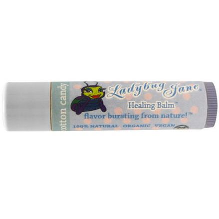 LadyBug Jane, Healing Lip Balm, Cotton Candy 4g