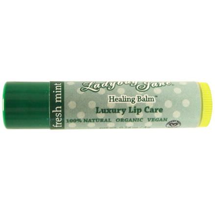 LadyBug Jane, Healing Lip Balm, Fresh Mint 4g