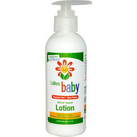 Lafe's Natural Body Care, Baby, Natural Lotion, Fragrance-Free 177ml