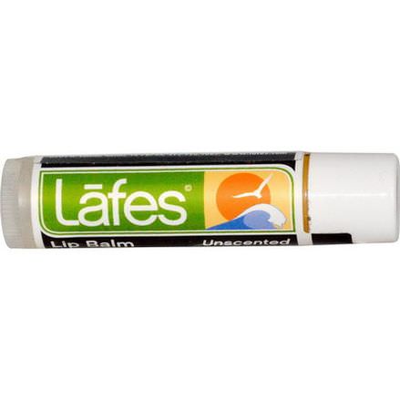 Lafe's Natural Body Care, Lip Balm, Unscented, 0.15 oz