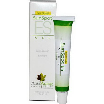 Lane Labs, AntiAging Physician, SunSpot ES Gel, Extra Strength 14g
