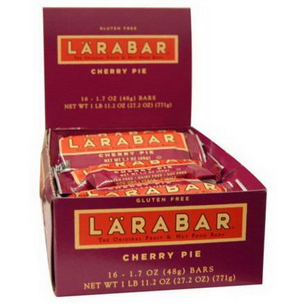 Larabar, Cherry Pie, 16 Bars 48g Each