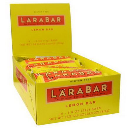 Larabar, Lemon Bar, 16 Bars 51g Per Bar