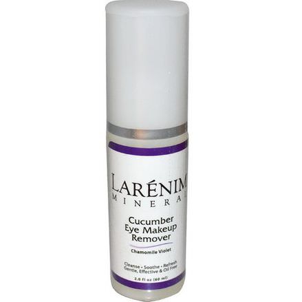 Larenim, Cucumber Eye Makeup Remover, Chamomile Violet 60ml