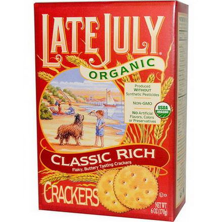 Late July, Organic Classic Rich Crackers 170g