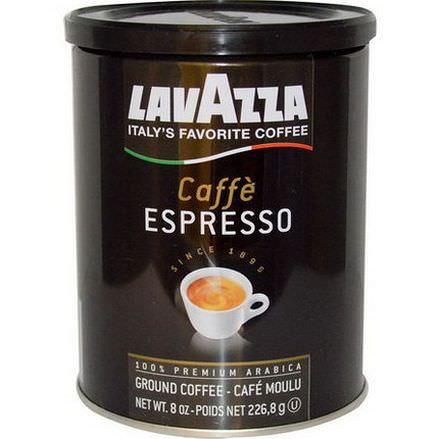 LavAzza Premium Coffees, Ground Coffee, Caffe Espresso 226.8g