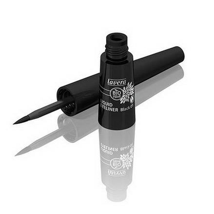 Lavera Naturkosmetic, Liquid Eyeliner, Black 01, 3.5ml