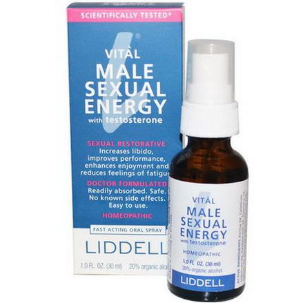 Liddell, Vital Male Sexual Energy with Testosterone 30ml