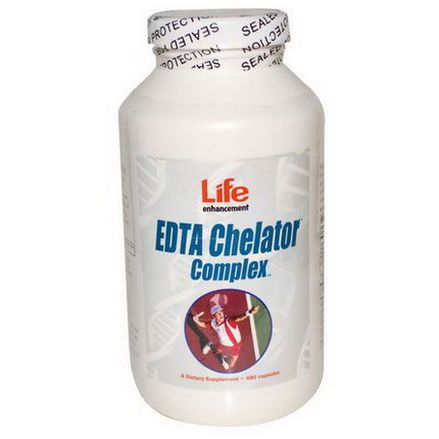 Life Enhancement, EDTA Chelator Complex, 480 Capsules