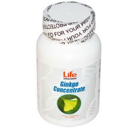 Life Enhancement, Ginkgo Concentrate, 90 Capsules