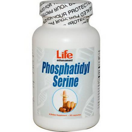 Life Enhancement, Phosphatidyl Serine, 90 Capsules