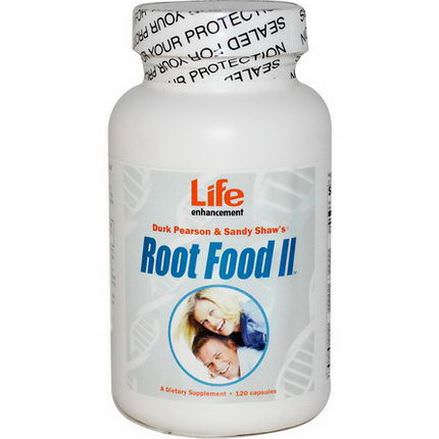 Life Enhancement, Root Food II, 120 Capsules
