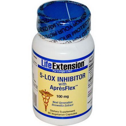 Life Extension, 5-Lox Inhibitor, with ApresFlex, 100mg, 60 Veggie Caps