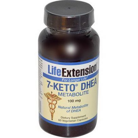 Life Extension, 7-Keto DHEA, Metabolite, 100mg, 60 Veggie Caps