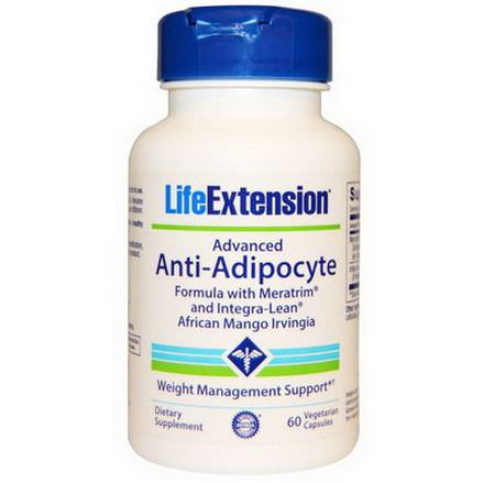 Life Extension, Advanced Anti-Adipocyte Formula, 60 Veggie Caps