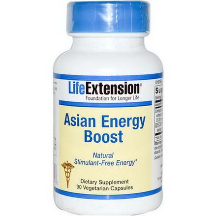 Life Extension, Asian Energy Boost, 90 Veggie Caps