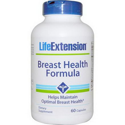 Life Extension, Breast Health Formula, 60 Capsules