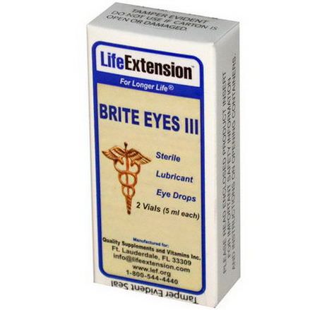 Life Extension, Brite Eyes III 5ml each