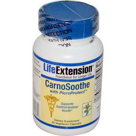 Life Extension, CarnoSoothe with PicroProtect, 60 Veggie Caps