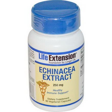 Life Extension, Echinacea Extract, 250mg, 60 Veggie Caps