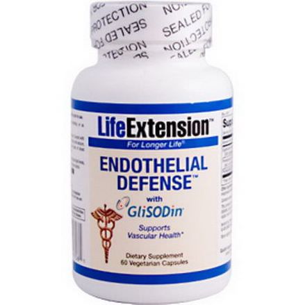 Life Extension, Endothelial Defense with GliSODin, 60 Veggie Caps