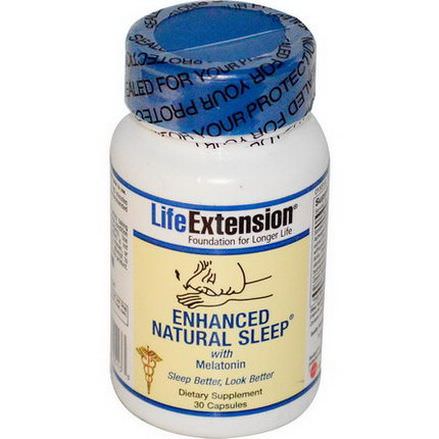 Life Extension, Enhanced Natural Sleep, 30 Capsules