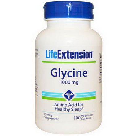 Life Extension, Glycine, 1000mg, 100 Veggie Caps