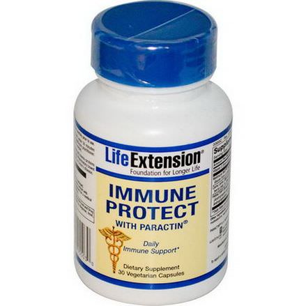 Life Extension, Immune Protect, with Paractin, 30 Veggie Caps