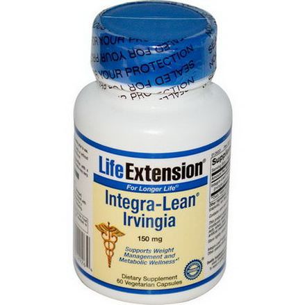 Life Extension, Integra-Lean Irvingia, 150mg, 60 Veggie Caps