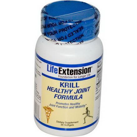 Life Extension, Krill Healthy Joint Formula, 30 Softgels