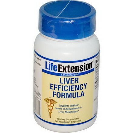 Life Extension, Liver Efficiency Formula, 30 Veggie Caps