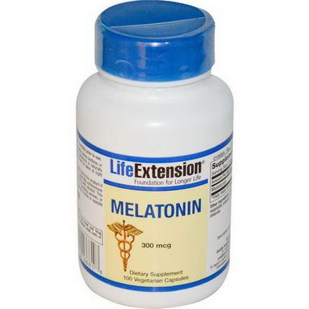 Life Extension, Melatonin, 300mcg, 100 Veggie Caps