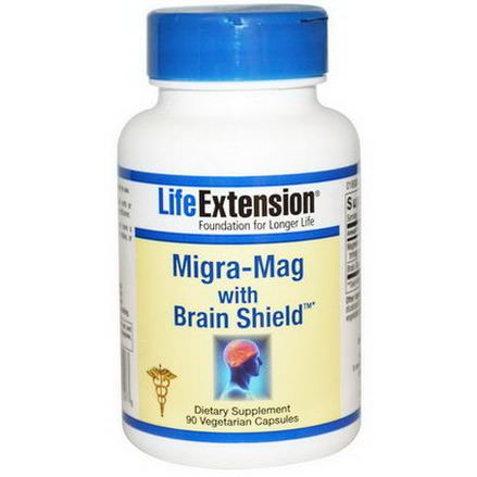 Life Extension, Migra-Mag with Brain Shield 