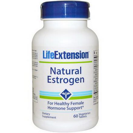 Life Extension, Natural Estrogen, 60 Veggie Tabs