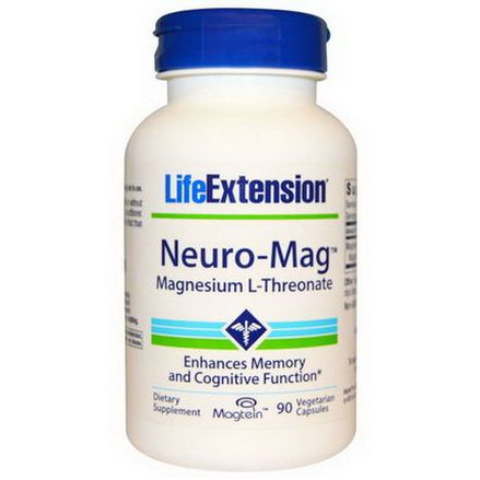 Life Extension, Neuro-Mag, Magnesium L-Threonate, 90 Veggie Caps