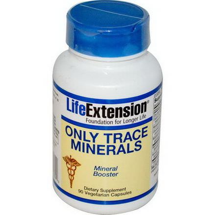 Life Extension, Only Trace Minerals, 90 Veggie Caps