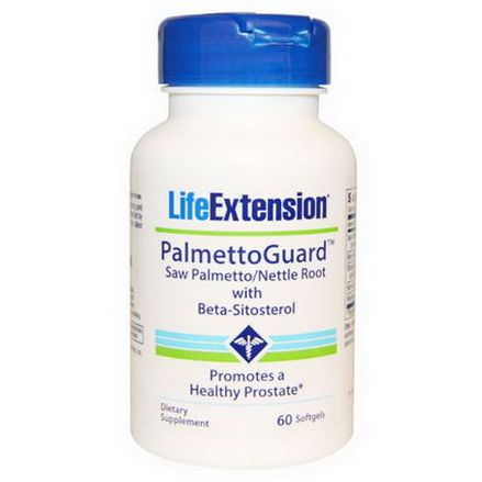 Life Extension, PalmettoGuard Saw Palmetto/Nettle Root with Beta-Sitosterol, 60 Softgels