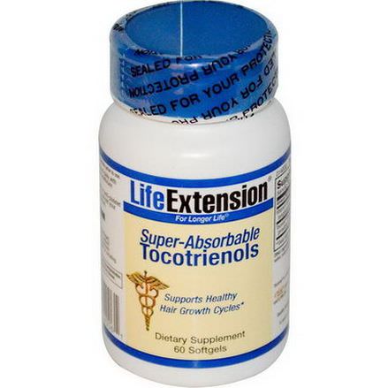 Life Extension, Super-Absorbable Tocotrienols, 60 Softgels