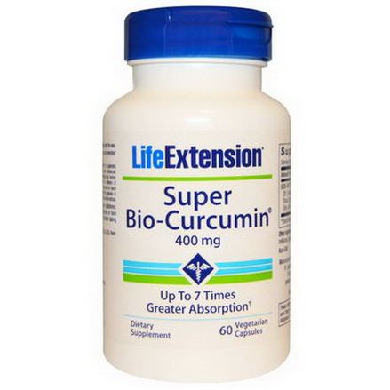 Life Extension, Super Bio-Curcumin, 400mg, 60 Veggie Caps